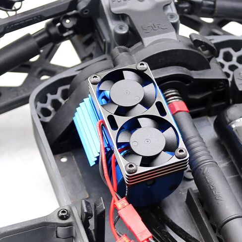 OGRC 30mm RC Motor Cooling Fan 28000RPM Heatsink for 1/8 1/10 1/12 Scale 3650 3660 540 550 Brushless Motor in Kuwait