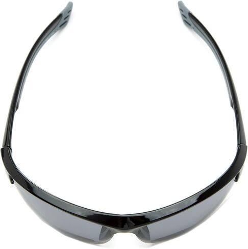 Sport & Wrap-Around Bifocal Reading Sunglasses in Matte Black with Smoke Lenses by Readers.com | The Roster | +3.00 in Saudi Arabia