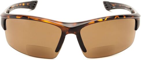 Sport & Wrap-Around Bifocal Reading Sunglasses in Matte Black with Smoke Lenses by Readers.com | The Roster | +3.00 in Saudi Arabia