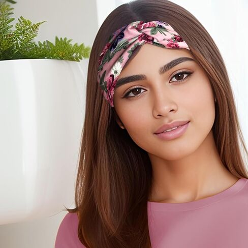 Floral Velvet Women's Fashion Headband, Hair Accessories in Saudi Arabia