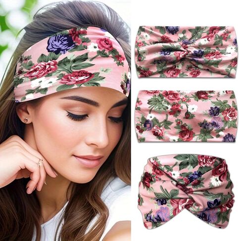 Floral Velvet Women's Fashion Headband, Hair Accessories in Saudi Arabia