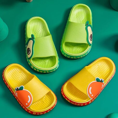 Kids Fruit Slippers Cute Slipper Home Slippers Indoor Slippers For Toddle Kids Boys Girls in Kuwait