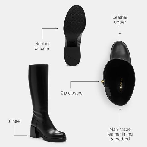 Coach Women's Natasha Boot Industrial Shoe in Saudi Arabia