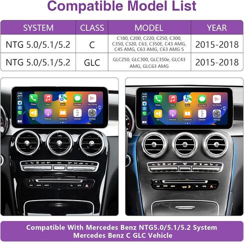 ستيريو سيارة اندرويد 11 بشاشة لمس 12.3 انش 6+128G لسيارة مرسيدس بنز فئة A/B W176 W246 GLA C117 X117 X156 2013-2015 مع NTG4.5/4.7، يدعم كاربلاي لاسلكي اندرويد وميرورلينك in Kuwait