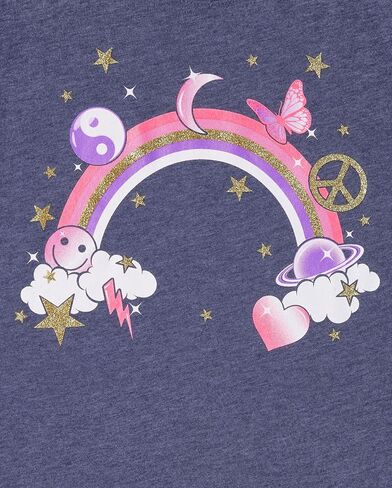 The Children's Place Girls' Unicorn Long Sleeve Graphic T-Shirts, Multipacks in Saudi Arabia