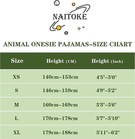 NAITOKE Adult Animal Onesie Halloween Costume Cosplay One-Piece Pajamas Women Man Teens in Saudi Arabia
