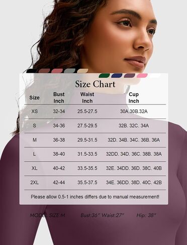 Avidlove Bodysuits for Women High Neck Long Sleeve Body Suits Snap Closure Double Lined Mock Neck Bodysuit Soft in Saudi Arabia