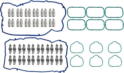 طقم رافعات ذراع أعمدة الكامات للمحرك 3.6 لتر متوافق مع دودج دورانجو/الشاحن/المنتقم، لسيارة جيب جراند شيروكي/رانجلر، لكرايسلر 200 300 استبدال #5184377AG 5184378AG 5184379AG in Kuwait