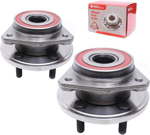 FKG 513158 مجموعة محور العجلة الأمامية تناسب 2000-2006 Jeep Wrangler (4WD)، 2000-2006 Jeep TJ (4WD)، 1999-2001 Jeep Cherokee، 5 العروات مجموعة من 2 in Saudi Arabia