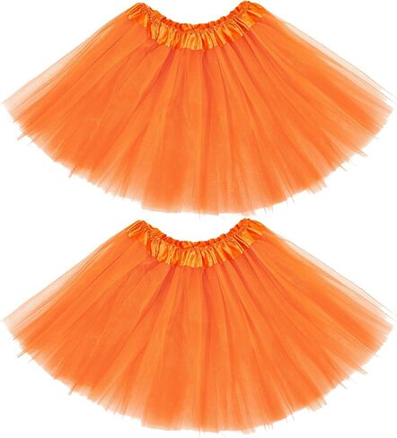 Zando 2 Pack Tutu for Girls Tutu Skirt Tutus Toddler Tutu Skirt Plus Size Tutu for Toddler Girls Tulle Skirt Baby Tutu in Saudi Arabia