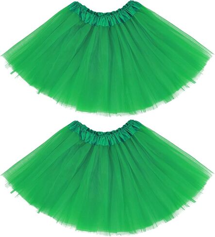 Zando 2 Pack Tutu for Girls Tutu Skirt Tutus Toddler Tutu Skirt Plus Size Tutu for Toddler Girls Tulle Skirt Baby Tutu in Saudi Arabia