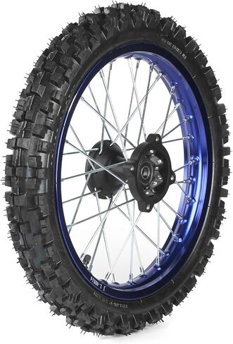عجلة أمامية 60/100-14، عجلة خلفية 80/100-12 محامل محور 15 مم لدراجة taotao SSR Apollo Kayo 125 140 150cc Pit Bikes Dirt Bike (أزرق) in Kuwait