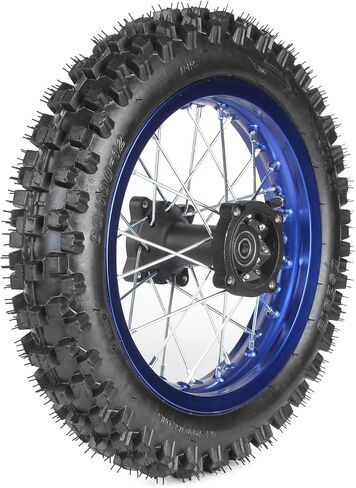 عجلة أمامية 60/100-14، عجلة خلفية 80/100-12 محامل محور 15 مم لدراجة taotao SSR Apollo Kayo 125 140 150cc Pit Bikes Dirt Bike (أزرق) in Kuwait