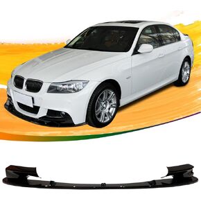 3PCS Front Bumper Lip Kit fit for Compatible with 2006-2011 E90 M3 Sedan 323i 325i 325xi 328i 328i xDrive STP-Style Splitter Trim Protection Spoiler Air Dam Chin Diffuser