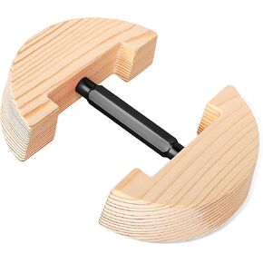 Hat Stretcher for Fitted Hats, Adjustable Hat Stretcher Fitted Hat Size 7 to 8 1/2, Hat Jack Stretcher, Hat Reshaper Fits All Cap - Solid Wood, Heavy Duty of Hat Extender