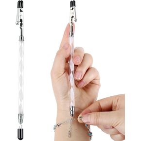 2 in 1 Bracelet Helper Tool -WIFORT Bracelet Helper to Put on Yourself, Quick Release Fastening Jewelry Clasp Helpers,Bracelet Assist Tool with Hook for Bracelet, Necklace, 197mm Extended Design
