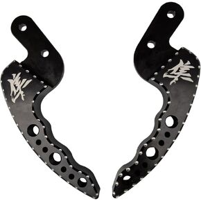 ADEADE Rear Rail Grab Bar Handle Passenger Hand Rest Set Compatible with Suzuki Hayabusa GSXR1300 2008-2020, Black, RTF34F