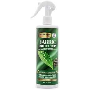 Water Based Solution Fabric Protection Spray – Ultimate Fabric Protector for Upholstery, Furniture, Apparel, Patio & Outdoor Furniture, Footwear – Waterproof and Stain Resistant – 24 oz