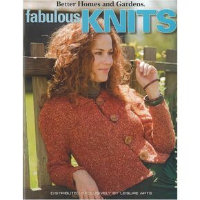 كتاب Leisure Arts BHG Fabulous Knits، كتب الحياكة، كتب أنماط الحياكة، كيفية الحياكة، أنماط الحياكة، كتاب الحياكة، كتب الحياكة والأنماط