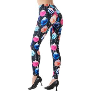 Ndoobiy Printed Leggings Basic Workout Yoga Pants Buttery Smooth Womens Leggings