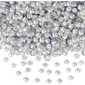 LPBeads Glass Hotfix Rhinestones Bulk SS10 14400pcs 24 Colors Hotfix Crystal Flatback Rhinestones for Crafts Clothes with Tweezers and Wax Pencil Kit