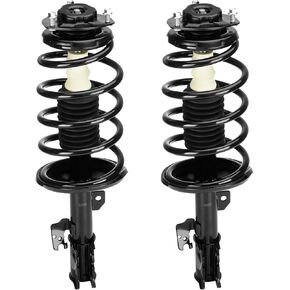 Front Strut Shock Assembly w/Coil Spring Compatible with Toyota Sienna FWD 2004-2006, Replace 172236 172237, 2PCS