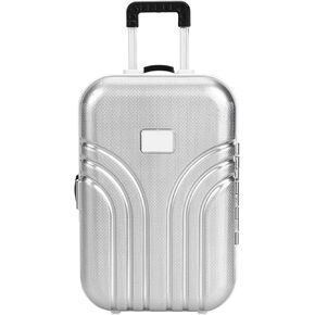 Doll Accessories Carry On Suitcase, Dolls Travel Suitcase, for Doll Suitcase Luggage Mini Size Trolley Case with Open and Close Carry On Luggage Simulation Rolling Suitcase Toy