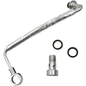 Turbocharger Oil Feed Tube Line Compatible with Chevrolet Cruze Sonic Trax & Buick Encore 1.4T Replacement for 55592600 25198546
