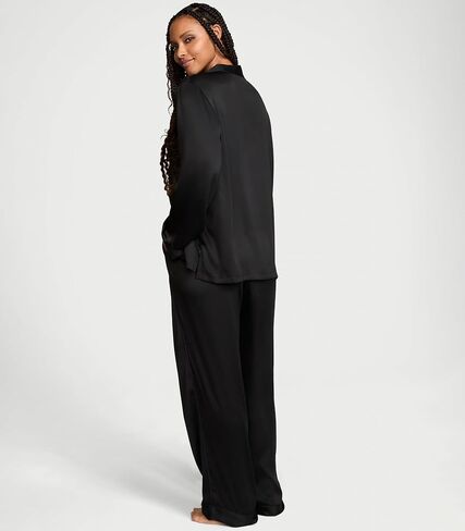 Victoria's Secret Fashion Show '24 Women's Glazed Satin Long Pajama Set (XS-XXL) in Saudi Arabia