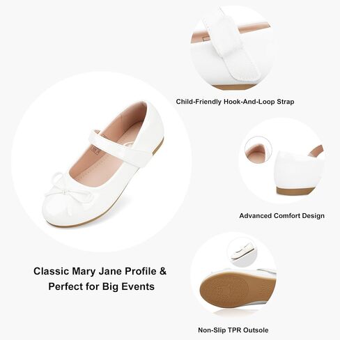 Stelle Girls Mary Jane School Flats Flower الزفاف زي الحفلات (طفل صغير/أطفال صغار/أطفال كبار) in Kuwait
