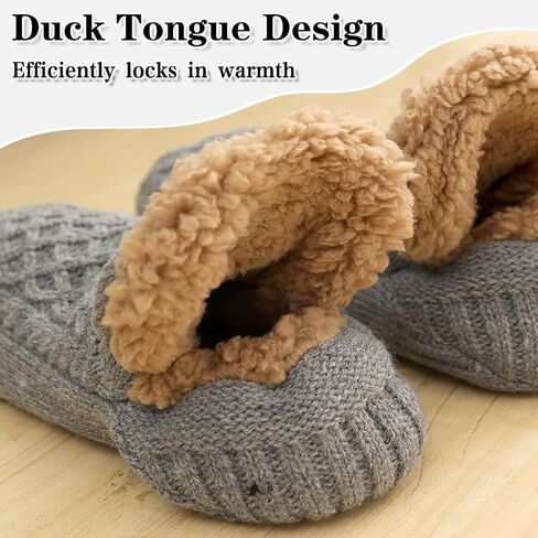 Warm Slipper Socks for Men Indoor Non-Slip Knitted House Sock Shoes Soft Cozy Fuzzy Socks Thermal House Man Slippers Winter Fluffy Bedroom Shoe in Kuwait