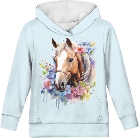 Boys Girls Hoodies Sweatshirt Comfy Sport Clothing for Kids Trendy Hooded Pullover 6-14 Years Old Fall Outfit in Saudi Arabia