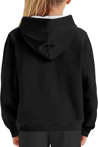 Boys Girls Hoodies Sweatshirt Comfy Sport Clothing for Kids Trendy Hooded Pullover 6-14 Years Old Fall Outfit in Saudi Arabia