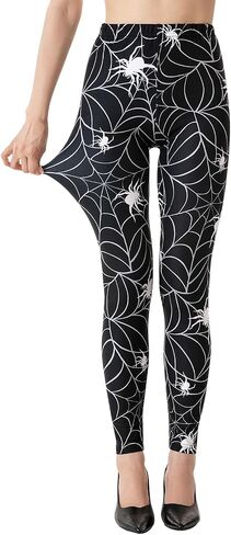Ndoobiy Printed Leggings Basic Workout Yoga Pants Buttery Smooth Womens Leggings in Saudi Arabia