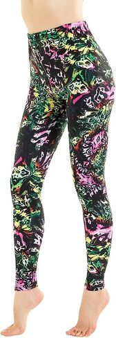 Ndoobiy Printed Leggings Basic Workout Yoga Pants Buttery Smooth Womens Leggings in Saudi Arabia
