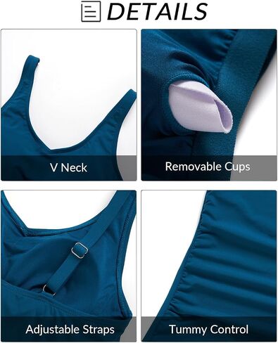 Tankini Swim Top Only - Tummy Control Bathing Suit Top Modest Swimsuit Top No Bottom in Saudi Arabia