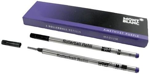 MONTBLANC Rollerball Refill, M 2X1, Mystery Black (105158) in Saudi Arabia
