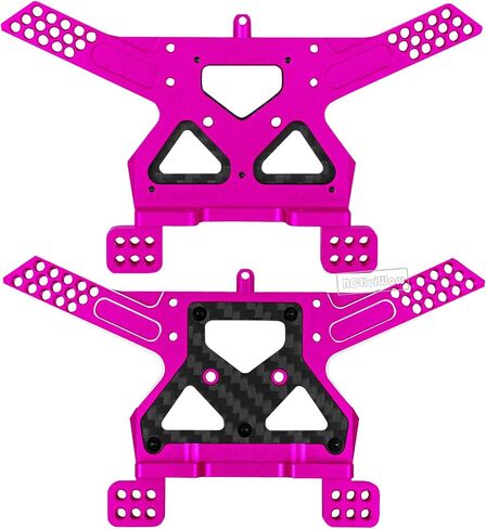 تعمل أبراج الصدمات RC على ترقية جزء لـ 1/10 Slash 2WD(VXL)، Rustler 2WD(VXL)، Stampede 2WD(VXL)، Bandit 2WD(VXL)، أبراج الصدمات الأمامية والخلفية المصنوعة من سبائك الألومنيوم، والتيتانيوم in Kuwait