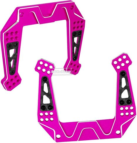 تعمل أبراج الصدمات RC على ترقية جزء لـ 1/10 Slash 2WD(VXL)، Rustler 2WD(VXL)، Stampede 2WD(VXL)، Bandit 2WD(VXL)، أبراج الصدمات الأمامية والخلفية المصنوعة من سبائك الألومنيوم، والتيتانيوم in Kuwait
