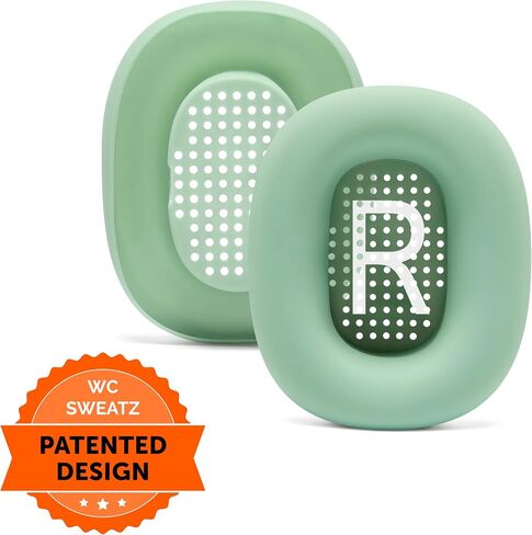 WC SweatZ Max - Patented Silicone Sweat Covers for AirPods Max 1 | Made by Wicked Cushions | (Does Not Fit AirPods Max 2). Sweatproof, Full Earpad Protection | Black in Kuwait