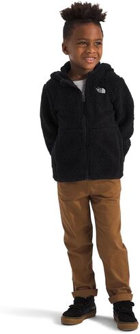 THE NORTH FACE Kids' Campshire Full Zip Hoodie | Cozy Fleece Winter Jacket, Open Hand Pockets & Attached Hood With Bear Ears in Saudi Arabia