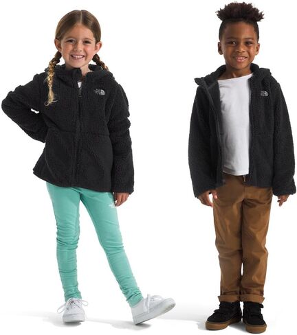 THE NORTH FACE Kids' Campshire Full Zip Hoodie | Cozy Fleece Winter Jacket, Open Hand Pockets & Attached Hood With Bear Ears in Saudi Arabia