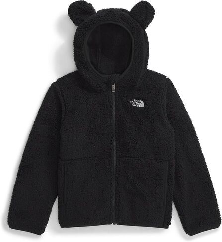 THE NORTH FACE Kids' Campshire Full Zip Hoodie | Cozy Fleece Winter Jacket, Open Hand Pockets & Attached Hood With Bear Ears in Saudi Arabia