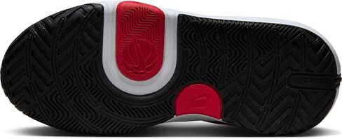 Nike Team Hustle D 11 Big Kids' Basketball Shoes (DV8996-102, White) Size 4 in Saudi Arabia