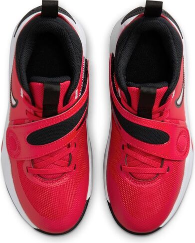 Nike Team Hustle D 11 Big Kids' Basketball Shoes (DV8996-102, White) Size 4 in Saudi Arabia