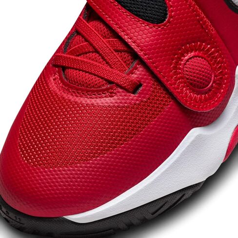 Nike Team Hustle D 11 Big Kids' Basketball Shoes (DV8996-102, White) Size 4 in Saudi Arabia