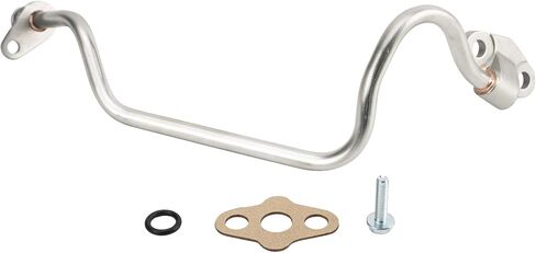 TRQ Turbocharger Oil Feed Line Compatible with 2003-2010 Ford 2003-2009 International in Saudi Arabia