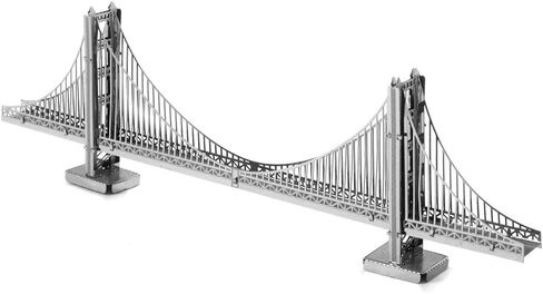 مجموعة نماذج معدنية ثلاثية الأبعاد من Fascinations Metal Earth San Francisco Golden Gate Bridge in Kuwait