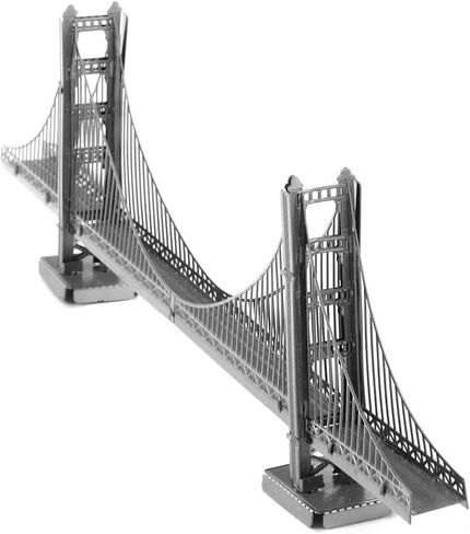مجموعة نماذج معدنية ثلاثية الأبعاد من Fascinations Metal Earth San Francisco Golden Gate Bridge in Kuwait