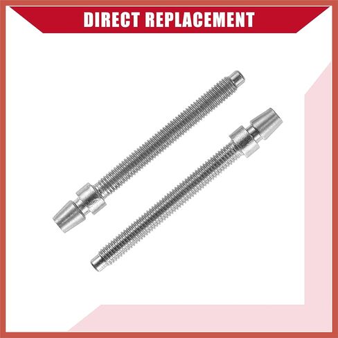 ACROPIX No.55078114AA Headlight Horizontal Adjustment Screws for Jeep Wrangler JK 2007-2018 / Inner/Durable / 2 Pcs/Silver Tone Car Parts in Saudi Arabia